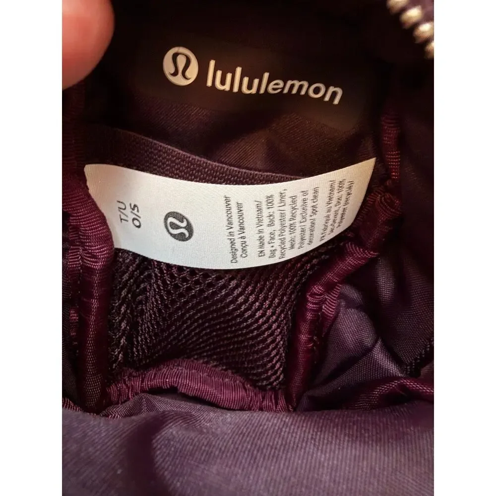 Lululemon Mini Plum Backpack, Keychain, Bag Charm Everywhere Nano Series NWT